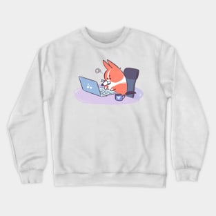 Work Mode Corgi Crewneck Sweatshirt